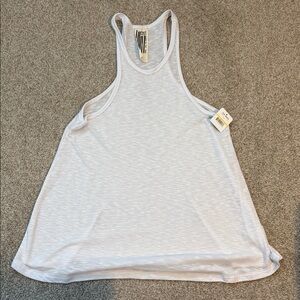 Free People Light Gray Tank Top